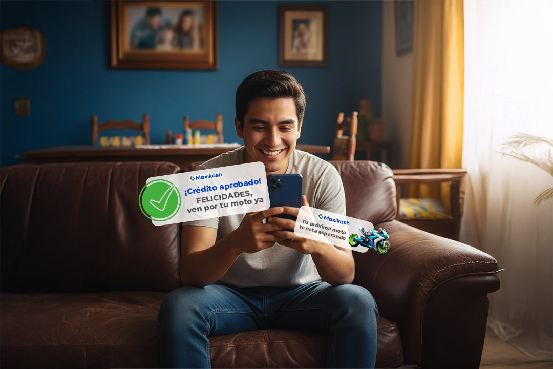 Con Maxikash, el crédito del futuro para tu moto ya está aquí