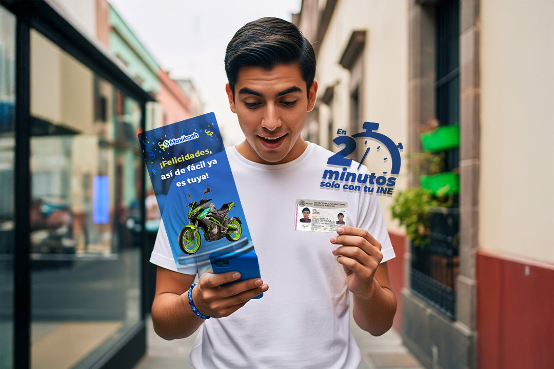 Maxikash financiamiento de motos